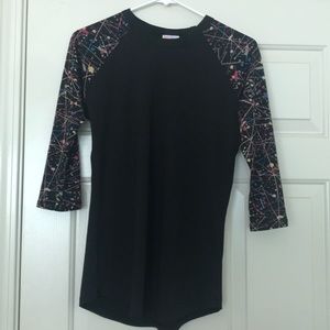 Lularoe Randy paint splatter print